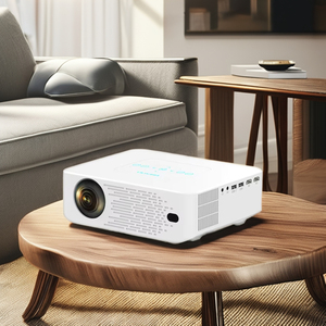 Rayingtech Y2pro Mini Full Hd 1080P Led Lcd <span class=keywords><strong>Projector</strong></span> 8Gb Rom <span class=keywords><strong>Android</strong></span> 9 <span class=keywords><strong>Wifi</strong></span> 6 4K Max Resolutie Smart Draagbare Home Theater 800 - Product Image 1