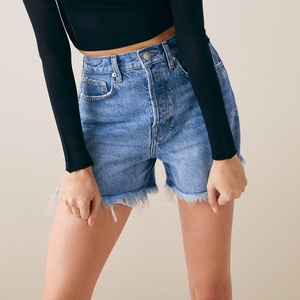 Design de mode bleu jean shorts femmes <span class=keywords><strong>jeans</strong></span> denim pantalon <span class=keywords><strong>court</strong></span> - Product Image 5