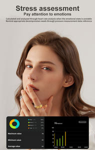 Vente en gros d'anneau intelligent traqueur de santé sang étanche sommeil anneau de fitness charge rapide gestion du sport réveil - Product Image 3