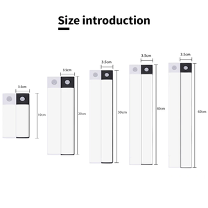 <span class=keywords><strong>Luz</strong></span> <span class=keywords><strong>LED</strong></span> Inalámbrica <span class=keywords><strong>Recargable</strong></span> con Sensor de Movimiento para <span class=keywords><strong>Armario</strong></span> y Gabinete, con Diseño Magnético de Fácil Instalación para Pasillo y Guardarropa - Product Image 4