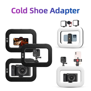 Lumière d'Appoint LED Rechargeable 4000mAh Luminosité Réglable RGB, Anneau Lumineux Selfie pour Téléphone Caméra, Éclairage Photographique Portable - Product Image 5