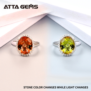 Zultanite Gemstone <strong>Ring</strong> for Women Solid 925 Sterling <strong>Silver</strong> Color Change Diaspore <strong>Solitaire</strong> Stone <strong>Ring</strong> Gifts Fine Jewelry - Product Image 6