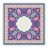 Tapis de Mahjong Pliable Portable de Luxe 2026, Qualité Supérieure, Motif Paisley Vintage Moderne, Personnalisable, Livraison Rapide, Sans Odeur, en PU Résistant à l'Eau