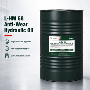 Olio Idraulico ISO VG <span class=keywords><strong>68</strong></span> L-HM <span class=keywords><strong>68</strong></span>, Fluido Industriale Anti-Usura per Pompe, Valvole e Sistemi Idraulici - Product Image 1