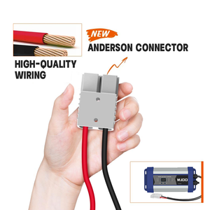 Cargador de Batería para RV de 12V/24V, Corriente Ajustable de 30A (5A-30A) para LiFePO4, <span class=keywords><strong>AGM</strong></span>, GEL, Plomo-Ácido con Conector Anderson - Product Image 5