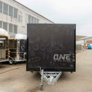 <span class=keywords><strong>Remorque</strong></span> alimentaire personnalisée sortie d'usine <span class=keywords><strong>remorque</strong></span> alimentaire pour hamburger <span class=keywords><strong>remorque</strong></span> alimentaire carrée pour hotdog à vendre avec certification CE - Product Image 3