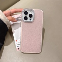 BAILI Factory 2025 Nouvelle coque de téléphone protectrice antichoc deux-en-un avec cadre en diamant brillant pour Iphone 14 Plus 15 Pro