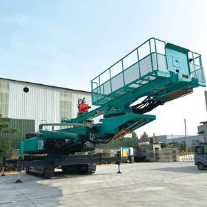 Attrezzatura automatica per trapano ad alto sollevamento per roccia con motore 220V per perforazione di protezione del pendio cingolato - Product Image 2