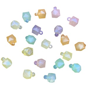 Perles pendantes en acrylique givré, effet nuit étoilée, pour bricolage, accessoires d'ornement de voiture, fournitures artisanales - Product Image 5