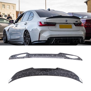 Original for 3 Series G20 G28&M3 G80 PSM Style Forged Carbon Fiber Non Perforated <b>Rear</b> <b>Spoiler</b> Trunk 2018-2023 Carbon Fiber - Product Image 1