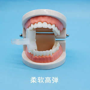 Kit de Almohadillas de Soporte Intraoral Dental Blanco y Verde para Niños y Adultos, Protector para Práctica de Apertura Bucal - Product Image 2