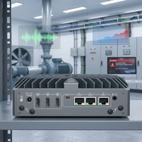 Nuevo Mini PC Ultra5 125U AI de 14ª Generación, Computadora de Escritorio sin Ventilador, Nodo de Red de 3 LAN para QoS