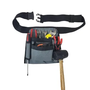 1 Pouch 6 Pockets Tool Belt for Storing Tools Adjustable Strap Tool Belt