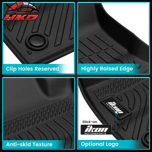 Tapis de sol pour Ford Escape Hybrid 2020-2025, 1ère et 2ème rangée, revêtements en tapis - TPE 3D moulé, imperméable - Product Image 3