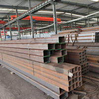 Tubo Cuadrado y Rectangular de Acero al Carbono Estructural S355J2H ASTM A500, Sección Hueca ERW, Corte a Medida, para Exportación