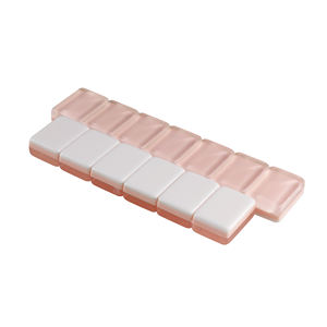 Temporada navideña Mahjong americano hecho a mano <span class=keywords><strong>Coral</strong></span> pálido Mahjong clásico Azulejos Luminaria Diseño personalizado - Product Image 3