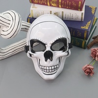 Masque de tête de fantôme style antique pour Halloween, en plastique, pour adulte, idéal pour les passionnés de guerre, de CS et de militaire, style champ de bataille