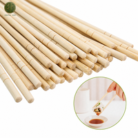 Baguettes en bambou naturel de qualité alimentaire, non blanchies, non enduites, jetables, sûres pour la cuisine quotidienne et la consommation