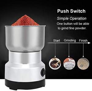 Hot Selling 4 Blades <b>Electric</b> Seasoning Spice Stainless Steel Commercial <b>Electric</b> Coffee Grinder - Product Image 3
