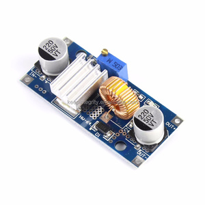 XL4015 modul Step-Down <span class=keywords><strong>DC</strong></span>-<span class=keywords><strong>DC</strong></span>, 5A daya tinggi dapat disesuaikan papan catu daya 5v-38v modul Driver daya pelindung sirkuit pendek - Product Image 1