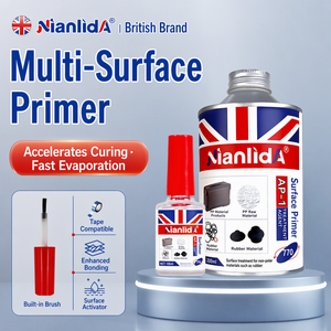 Activador de Adhesión de Baja Energía Superficial para PP, PE, Silicona, Caucho, TPU, POM y Pegamento Instantáneo de Cianoacrilato Nianlida AP-1 - Product Image 1