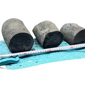Charbon de bois naturel de Khaya noir en morceaux pour grillades de kebab, haute chaleur, haute valeur calorifique, cendres blanches - Product Image 1