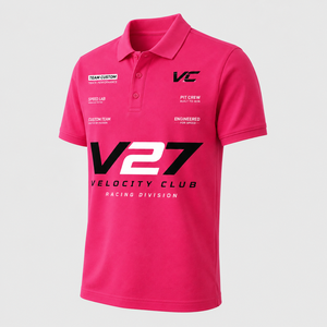 <span class=keywords><strong>Polo</strong></span> da Motorsport per Uomo con Logo Personalizzato, Uniforme per Team di Corse, Manica Corta in Maglia Piqué, <span class=keywords><strong>Polo</strong></span> per Pit <span class=keywords><strong>Crew</strong></span> - Product Image 5