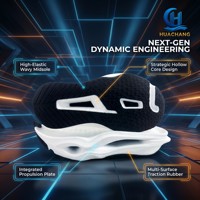 Semelles de chaussures HC TPU Popcorn Series DJTD-25029 à rebond élevé, confortables et respirantes, Fujian Chine, pour les pointures 30-43.5