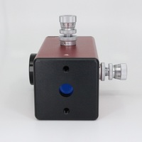 Émetteur laser de mesure géométrique 650nm 5mW 12mm à 50m 60*60*120mm 1 X R14(C) pour alignement de la rectitude, du parallèle et de l'axe-trou