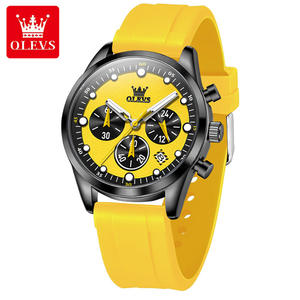 Nuevo Reloj de Cuarzo 5602 para Hombre, Marca Original TOP, Correa de Silicona, Resistente al Agua, Luminoso, Fecha, Semana, Reloj Inteligente de Cuarzo para Hombre - Product Image 3