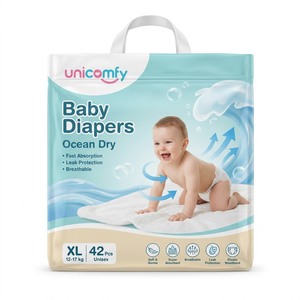 Muestra Gratuita de Pañales Desechables para Bebé al por Mayor, Súper Absorbentes, Anti-Fugas, con Características de Entrenamiento, Tallas NB-XXXL, Buena Calidad, Económicos - Product Image 2