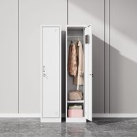 Casier en acier pour personnel, armoire de rangement métallique, casier en acier pour employés, armoire de rangement pour lieu de travail, école