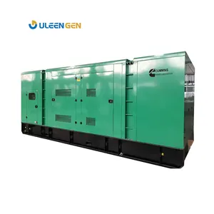 50HZ 60HZ 640kw generatore diesel silenzioso 800kva generatore prezzo trasferimento automatico con stabulario tettuccio