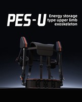 Exosquelette robotisé en fibre de carbone sans recharge pour utilisation en extérieur, levage de charges lourdes et déplacement d'objets lourds, assistance des membres supérieurs