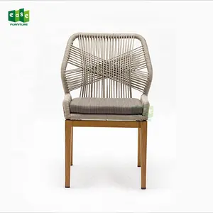 家具屋外籐セットパティオソファカバー鋳造籐アルミニウム金属竹鉄テーブルと椅子セールハウス8ガーデンセット