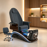 Nouveau design de fauteuil de massage électrique pour salon de beauté, spa, manucure, avec pompe à jets pour pédicure
