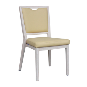 Poltrona da pranzo moderna italiana di nuovo Design poltrona imbottita in alluminio - Product Image 4