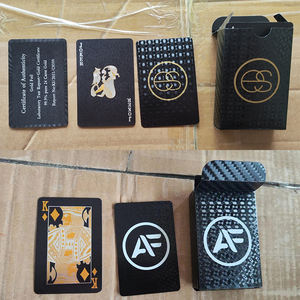 Venta al por mayor <span class=keywords><strong>de</strong></span> alta calidad <span class=keywords><strong>de</strong></span> impresión personalizada bordes dorados Tarot Deck tarjetas <span class=keywords><strong>de</strong></span> afirmación con <span class=keywords><strong>libro</strong></span> <span class=keywords><strong>de</strong></span> instrucciones Casino cubiertas <span class=keywords><strong>de</strong></span> papel negro - Product Image 4