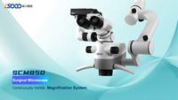 Microscope dentaire Offre Spéciale SCM850 avec caméra pour endodontie chirurgicale