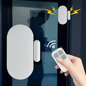 Desain nirkabel Remote Control keamanan antimaling sensor pintu sirene Alarm suara Alarm rumah