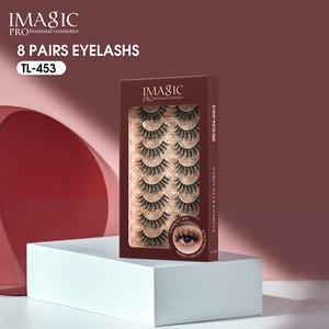 IMAGIC Kit de <span class=keywords><strong>faux</strong></span> <span class=keywords><strong>cils</strong></span> 3D – Vente en gros, 8 paires, fournisseur chinois pas cher, sans cruauté animale, pour la revente de maquillage - Product Image 2