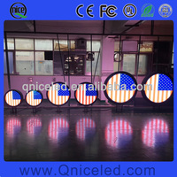 Écran LED circulaire de 12 pouces, 20 pouces, 24 pouces, 28 pouces, 40 pouces, 80 pouces, 120 pouces, panneau publicitaire vidéo rond, affichage numérique circulaire