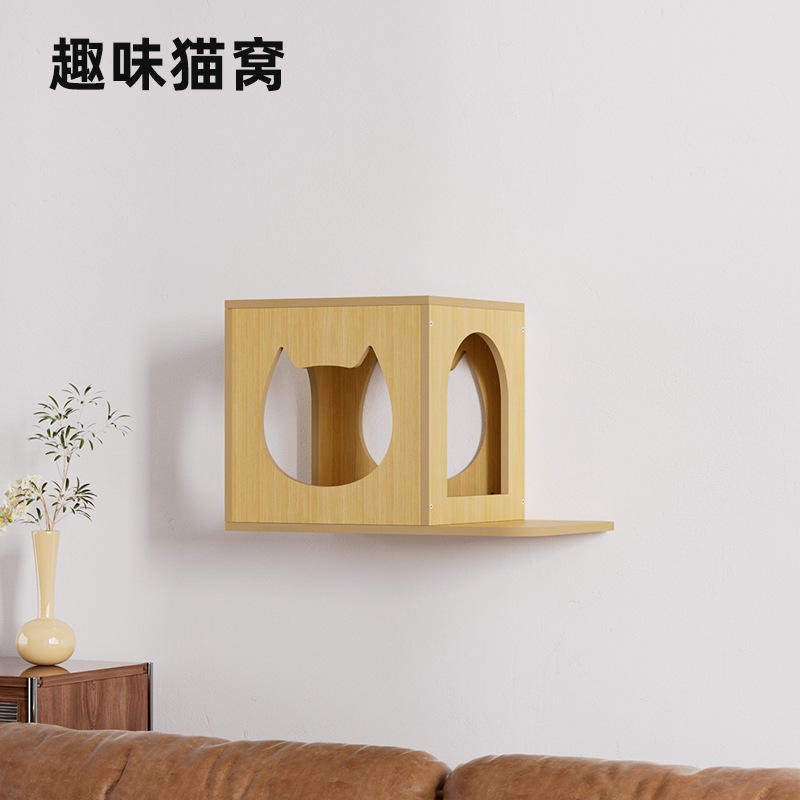 Nido de gato divertido-tablero de muebles ecológico