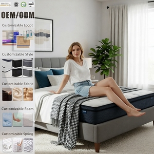 <span class=keywords><strong>Matelas</strong></span> hybride en mousse confortable, taille Queen, pour soulager les maux de dos, utilisation en appartement ou salle de bain, épaisseur 20 cm, <span class=keywords><strong>housse</strong></span> amovible et lavable - Product Image 1