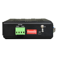 Meilleure vente série RS485 RS422 RS232 vers Ethernet Rail industriel Serveur de port série 2 canaux