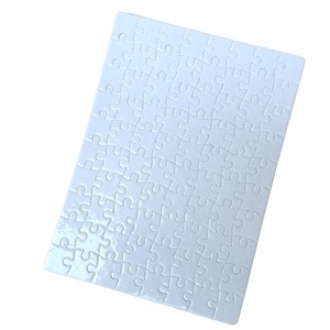A4 <strong>Sublimation</strong> <strong>Puzzle</strong> Glitter White Paper <strong>Puzzles</strong> Blank Jigsaw Wholesale - Product Image 2