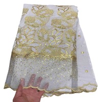 Robe brodée en flanelle creuse avec tissu en dentelle fleurs à paillettes accessoire de style chaîne tricoté pour garçons sergé Dobby Design