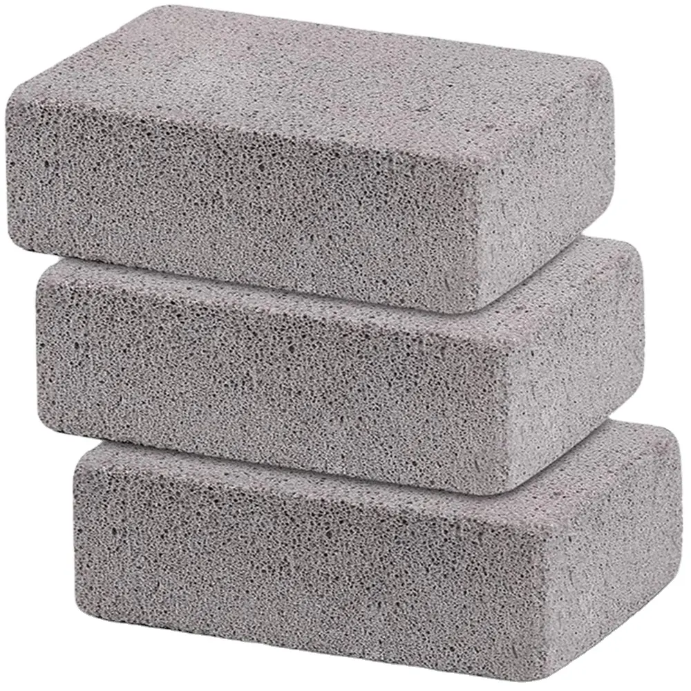 Grill Griddle Cleaning Brick Block Pumice Stones for Removing BBQ Grills Racks Flat Top Cookers