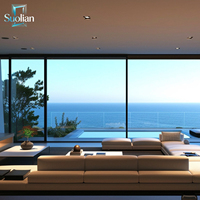 Fabricante de Ventanas Fijas de Aleación de Aluminio, Personalizadas, con Doble Acristalamiento, Insonorizadas, Arquitectónicas