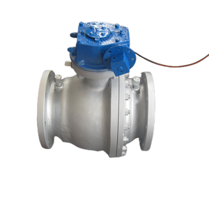 Conexión de Brida Esférica de Acero Inoxidable SS304 de 12 Pulgadas ANSI B16.5 Clase 600 10MPA, Esfera Forjada con Accionamiento por Tornillo - Product Image 4